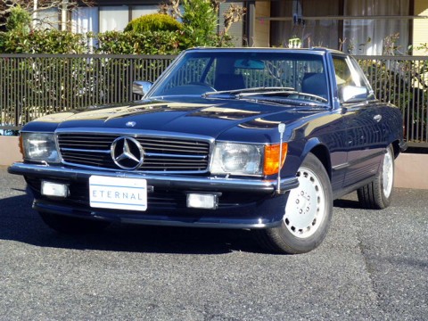 メルセデスベンツ　500SL　R107　新車並行車　極上希少車　右Hサムネイル