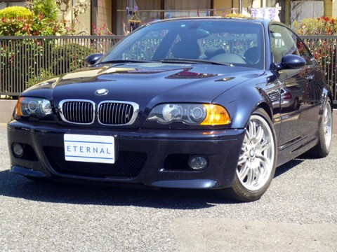 BMW M3クーペ E46 左Ｈ ６速ＭＴ カーボンＢサムネイル