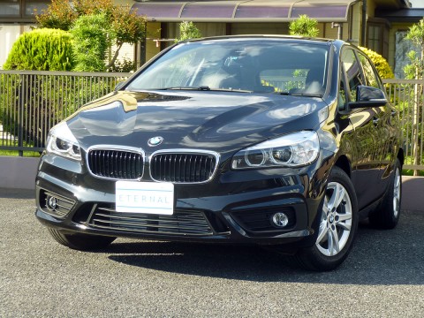 2015年モデル BMW 218d ブラックサファイヤ　 バックカメラ　電動テールゲートサムネイル