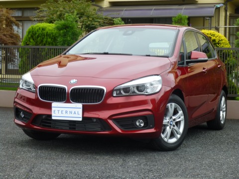 2015年モデル BMW 218i アクティブツアラー フラメンコレッド　低走行サムネイル