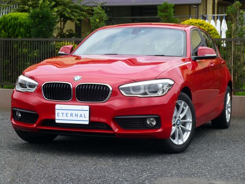 2015年モデル BMW 1シリーズ F20 118i  クリムゾンレッド 後期モデル 超低走行車サムネイル