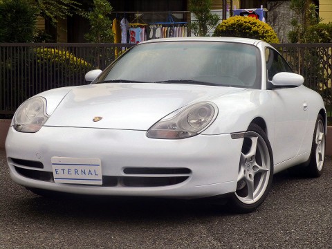 00年モデル　ポルシェ　911　カレラ　アークティックホワイトサムネイル