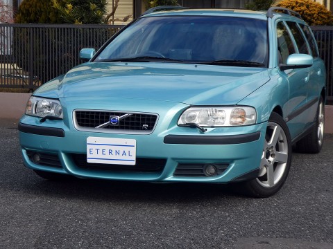 03年モデル ボルボ V70R 4WD フラッシュグリーンサムネイル