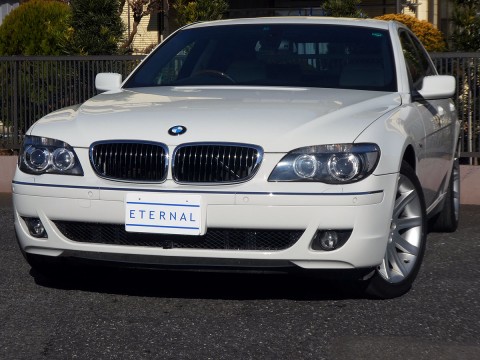 07年モデル　BMW 7シリーズ 740i　コンフォートPKG アルピンホワイトサムネイル