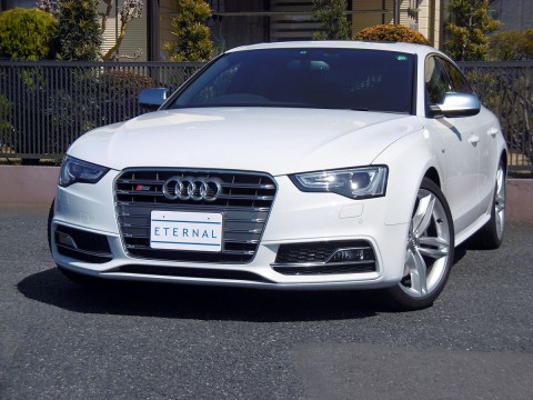 2013年モデル AUDI S5 スポーツバック グレイシアホワイトサムネイル