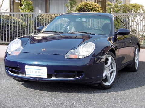 99年モデル　ポルシェ 911 カレラ４ オーシャンブルーサムネイル