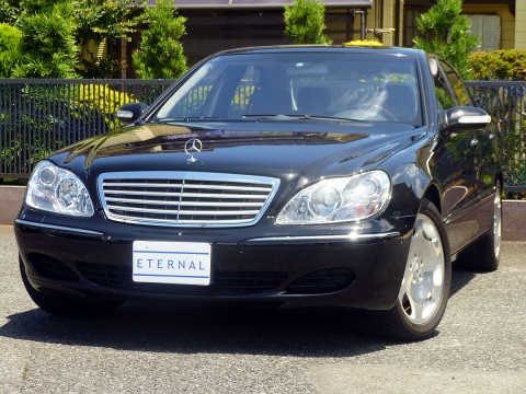 2003年モデル M・ベンツ S600L 後期型 オプシディアンブラックサムネイル