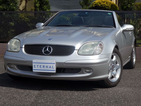 2001年モデル M・ベンツ SLK230コンプレッサー　ブリリアントシルバーサムネイル