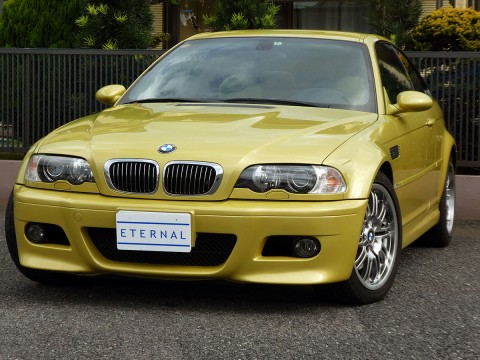 02年モデル BMW M3クーペ E46  6ＭＴ フェニックスイエローサムネイル