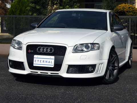 08年モデル アウディ RS4 セダン ホワイトスタイルリミテッドサムネイル