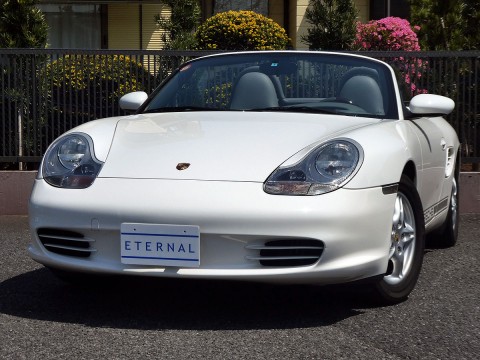 2003年モデル　ポルシェ ボクスター2.7 ティプトロニックS 　ホワイトサムネイル
