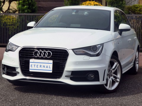 2013年モデル アウディ A1 スポーツバック 1.4T FSI グレイシアホワイトサムネイル