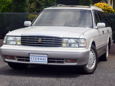 1995年モデル　トヨタ　クラウンワゴン　スーパーサルーンエクストラ　パール2トーンサムネイル
