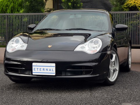 2003年モデル　ポルシェ 911 カレラ 後期　ブラックパールメタリックサムネイル