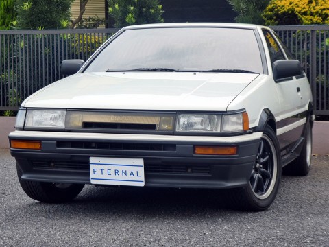 1985年モデル(S60年)　トヨタ カローラレビン GT APEX パンダツートンサムネイル