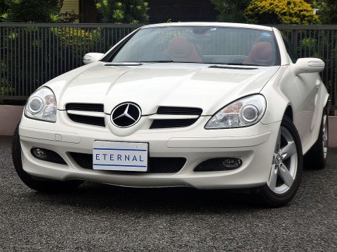2006年モデル　M・ベンツ　SLK200コンプレッサー　アラバスターホワイトサムネイル