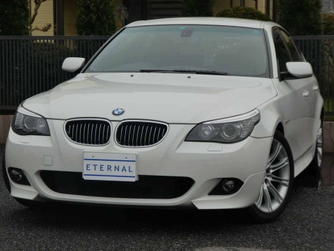 2008年モデル　BMW 525i Mスポーツ　アルピンホワイトサムネイル