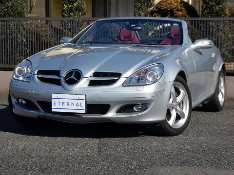 2005年モデル メルセデスベンツ SLK350 イリジウムｼﾙﾊﾞｰサムネイル