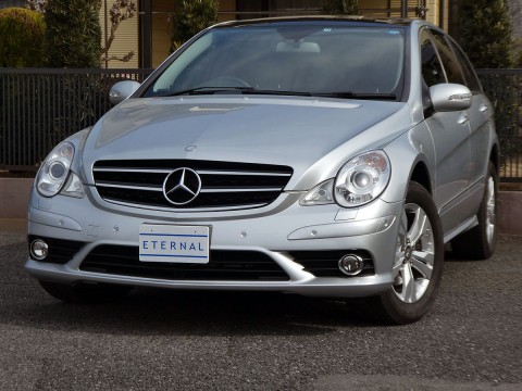 2009年モデル M・ベンツ R350 4MATIC ラグジュアリーPKG イリジウムシルバーサムネイル