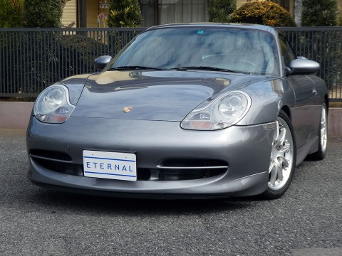 2001年モデル　ポルシェ911　カレラ4　ｼｰﾙｸﾞﾚｰメタリックサムネイル