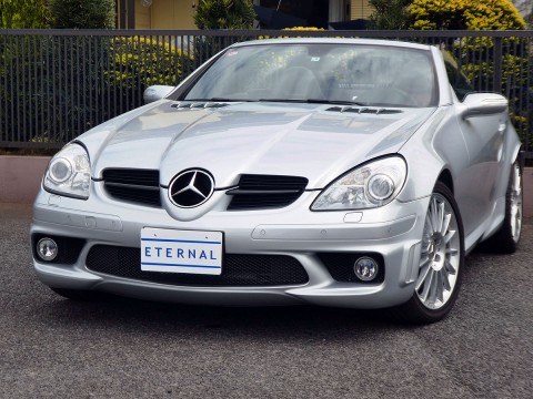 2004年モデル メルセデスベンツ　SLK55 AMG イリジウムシルバーサムネイル