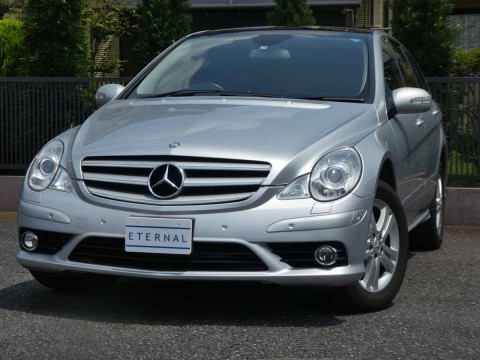 2009年モデル  M・ベンツ R350 4MATIC ラグジュアリーPKG イリジウムシルバーサムネイル