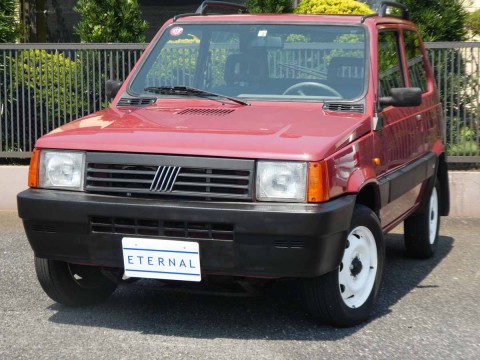 2001年モデル フィアット パンダ 4×4 メタルトップ　ラベンナレッド 新車並行車サムネイル