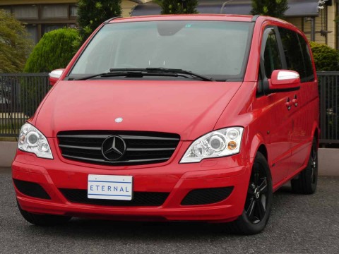 2011年モデル M・ベンツ V350トレンド後期 ファイヤーレッドサムネイル