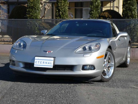 2005年モデル シボレー コルベット Ｃ6クーペ マシーンシルバーサムネイル