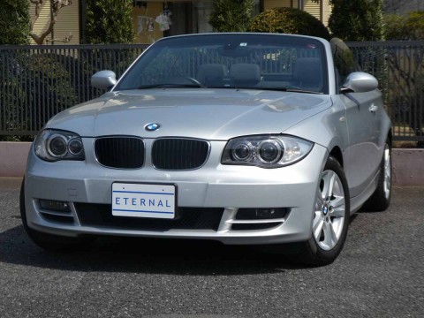 2008年モデル BMW 120iカブリオレ チタンシルバーサムネイル