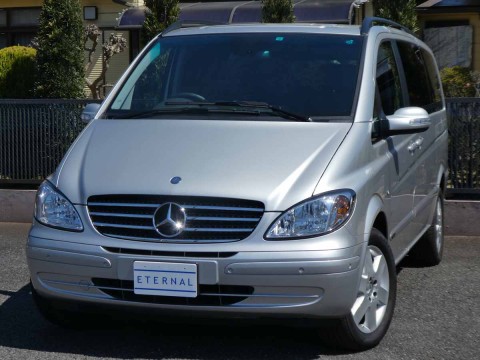 2008年モデル　Ｍ・ベンツ Ｖ350 アンビエンテロング イリジウムシルバーサムネイル