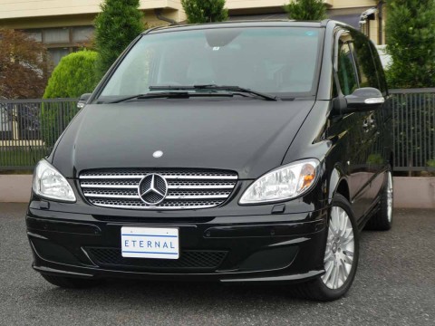 2009年モデル M・ベンツ Ｖ350 トレンド エクスクルーシブ オプシディアンブラックサムネイル