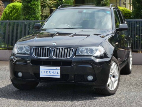 2009年モデル　BMW X3 xDrive25i Ｍsports ブラックサファイヤサムネイル