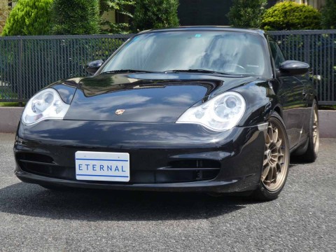 2003年モデル　ポルシェ 911 カレラ4 6MT 後期 ブラックサムネイル