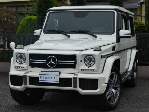 2014年モデル メルセデスベンツ G63AMG  エクスクルーシブ デジーノ　ミスティックホワイトサムネイル
