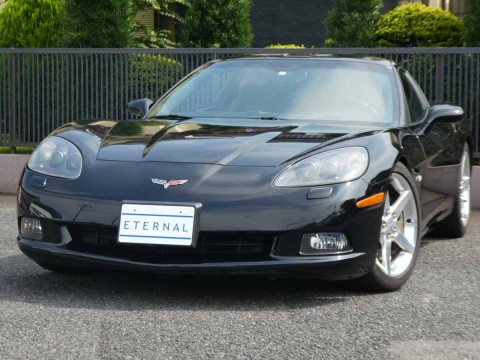 2005年モデル シボレー コルベットC6 MT ブラックサムネイル
