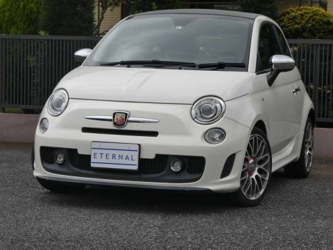 2011年モデル　アバルト 500C(カブリオレ)　ビアンコガーラサムネイル