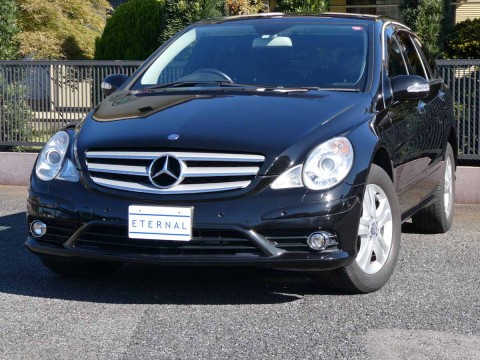 2008年モデル M・ベンツ R350 4MATIC ラグジュアリーPKG オプシディアンブラックサムネイル