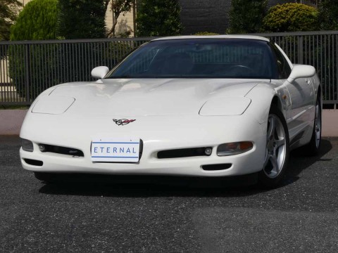 2002年モデル シボレー コルベット C5 ホワイトサムネイル