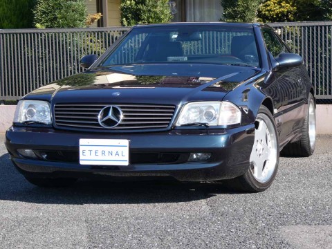 1999年モデル　M・ベンツ SL320 エメラルドブラックサムネイル