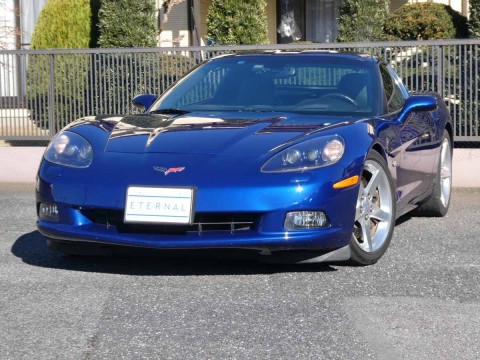 2006年モデル　シボレー　コルベット クーペ C6 ルマンブルーサムネイル