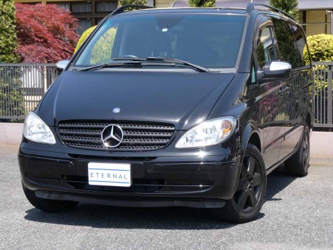 2010年モデル　M・ベンツ V350 ロング  アンビエンテ オプシディアンブラックサムネイル