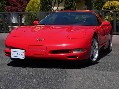 2000年モデル シボレー コルベット C5 タルガトップ トーチレッドサムネイル