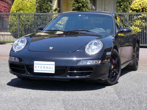 2008年モデル ポルシェ911カレラ ティプトロニックS バサルトブラックメタリックサムネイル