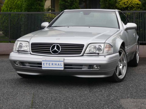 2000年モデル　M・ベンツ　SL320　ブリリアントシルバーサムネイル