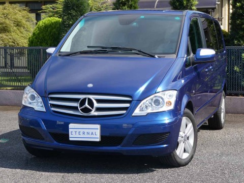 2011年モデル M・ベンツ V350トレンド ラグジュアリーPKG ジャスパーブルーサムネイル