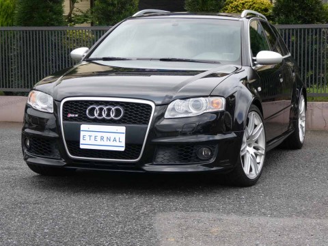 2007年モデル アウディ RS4アバント ファントムブラックパールエフェクトサムネイル