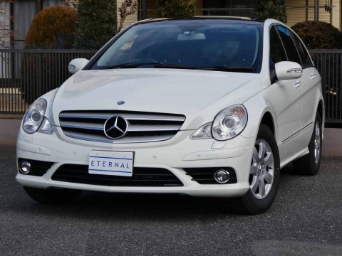 2008年モデル M・ベンツ R350 4MATIC ラグジュアリーPKG カルサイトホワイトサムネイル