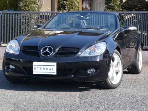 2005年モデル メルセデスベンツ SLK350 オブシディアンブラックサムネイル