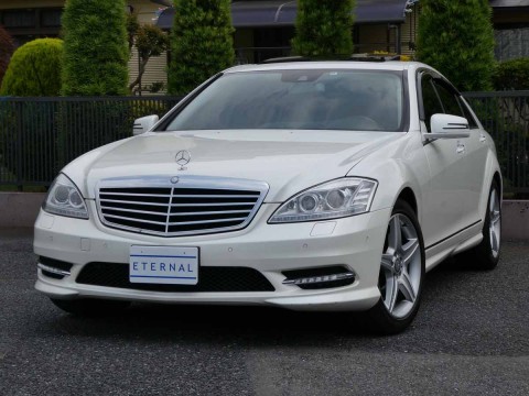 2010年モデル　M・ベンツ S350 AMGスポーツPKG ダイヤモンドホワイトサムネイル